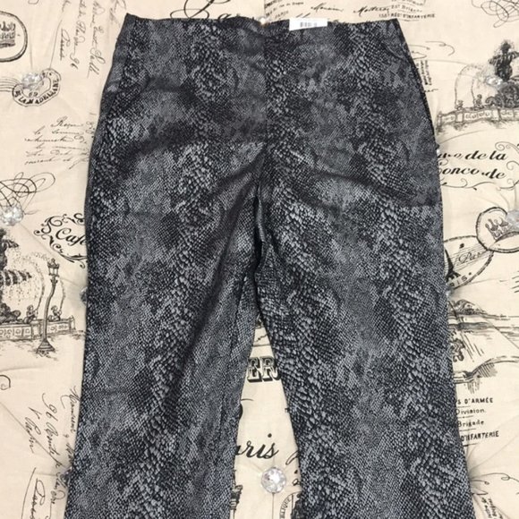 INC Snake-Print Skinny Pants - Picture 3 of 7